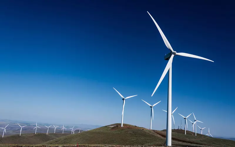 A British company is offering a stake in a wind turbine as a way to lower bills