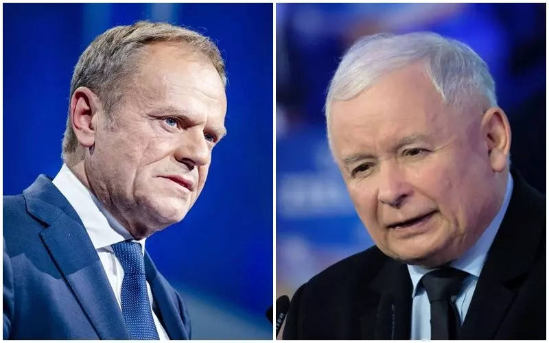 Sondaż: Polacy nie chcą słuchać Kaczyńskiego i Tuska