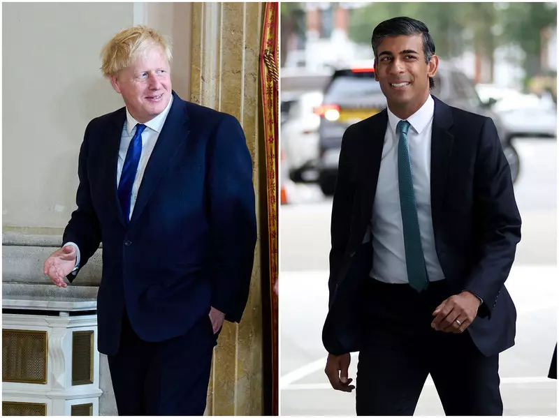 Brytyjskie media: Johnson i Sunak spotkali się w celu zawarcia porozumienia