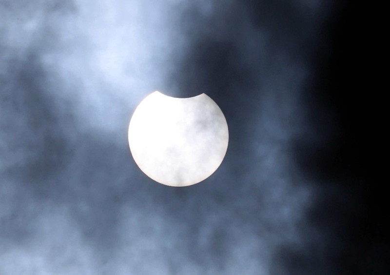 Today, October 25, it will be possible to view a partial solar eclipse