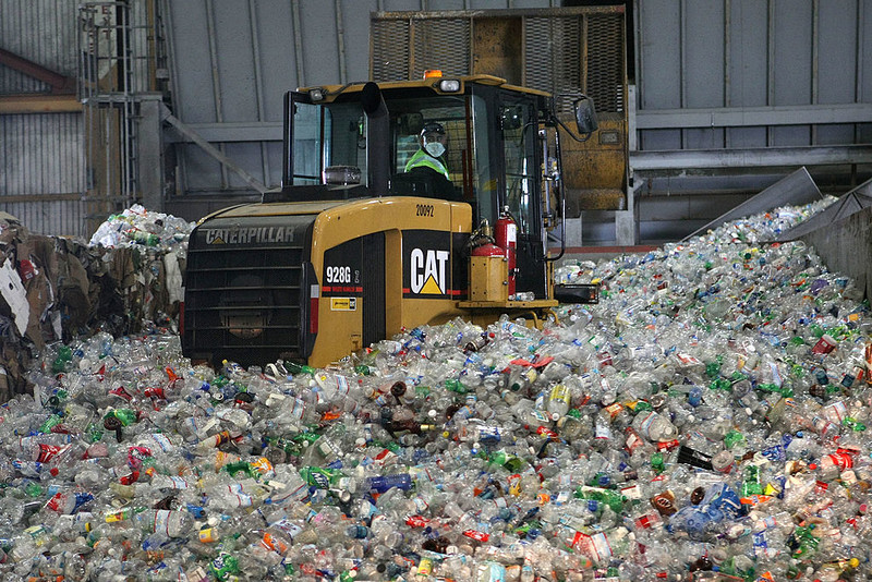 Plastic recycling is a myth. In the U.S., only a few percent of plastics are recycled