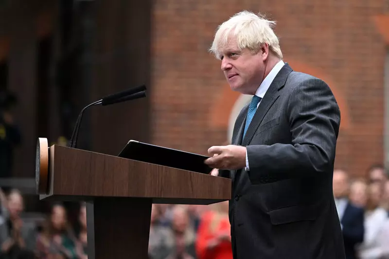 "Financial Times": Były premier Johnson zamierza lobbować na rzecz wsparcia dla Ukrainy