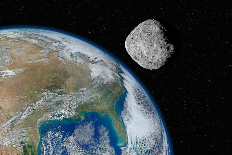 Largest potentially hazardous asteroid detected in the last eight years