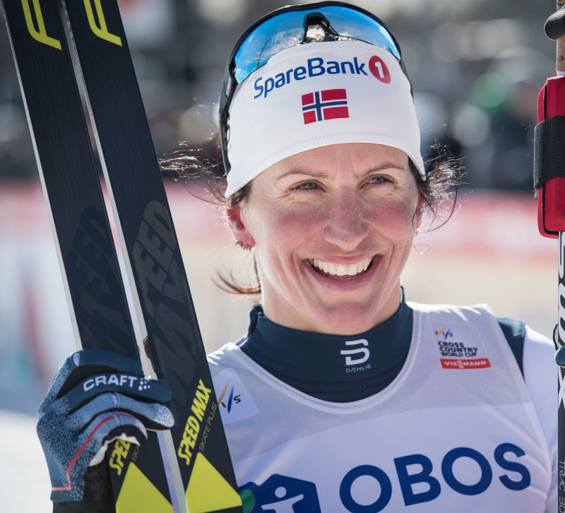 Maraton w Nowym Jorku: 42-letnia Marit Bjoergen "bawiła się bieganiem"