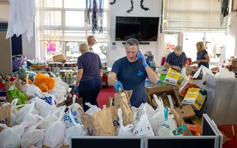 Food charity warns of winter crisis with ‘queues of hundreds common’  