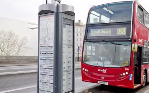  London bus stop displays are changing