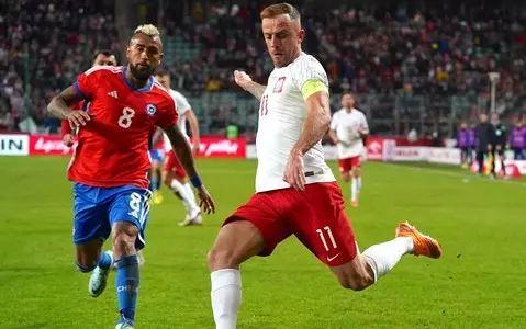 Poland won 1-0 against Chile in a friendly match