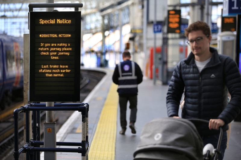 Rail strikes in the UK could go on for another six months