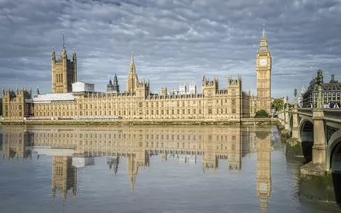 Hidden section of medieval river wall discovered under Palace of Westminster 