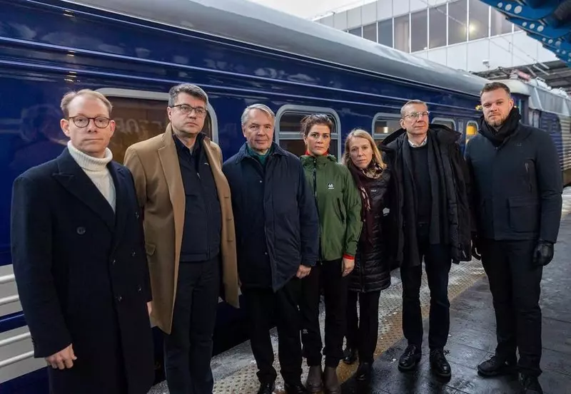 Ukraina: Szefowie dyplomacji siedmiu krajów przyjechali do Kijowa