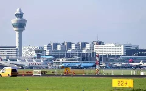 Amsterdam airport has asked airlines to reduce passenger numbers