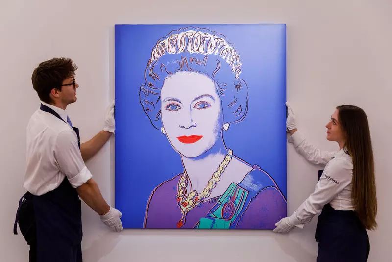 Andy Warhol's portrait of Queen Elizabeth II sold for record price