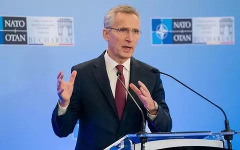 Sekretarz generalny NATO: Ukraina ma szansę wstąpić do NATO jeśli wygra wojnę