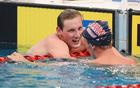 Olympic gold medallist Mack Horton thanks anonymous fan who noticed cancerous mole on his chest