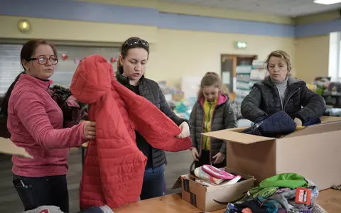Liczba bezdomnych uchodźców z Ukrainy wzrosła o prawie 30 proc. w ciągu miesiąca