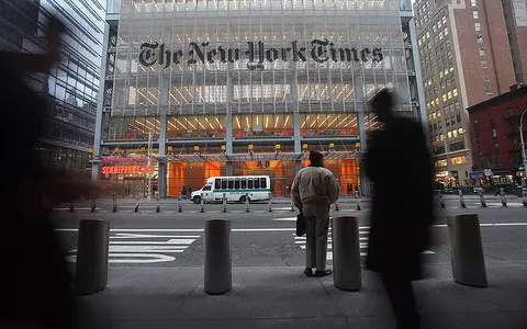 Hundreds of journalists and other New York Times employees went on strike