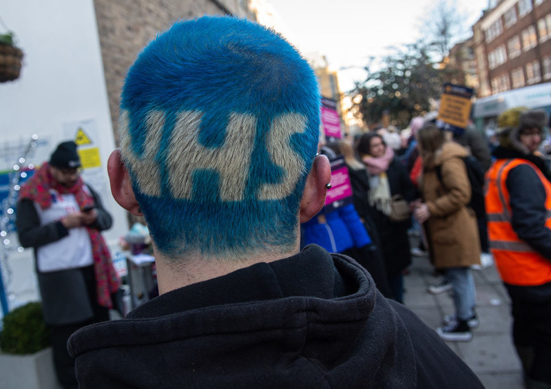 The British government rules out increases for nurses. There is an announcement of more strikes