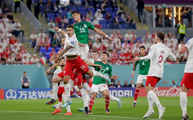 "The Athletic": The meeting of Poles with Mexico is the worst in the tournament