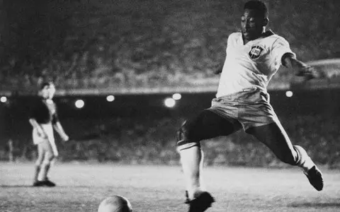 The legendary Brazilian footballer Pele died