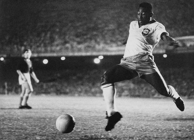 The legendary Brazilian footballer Pele died