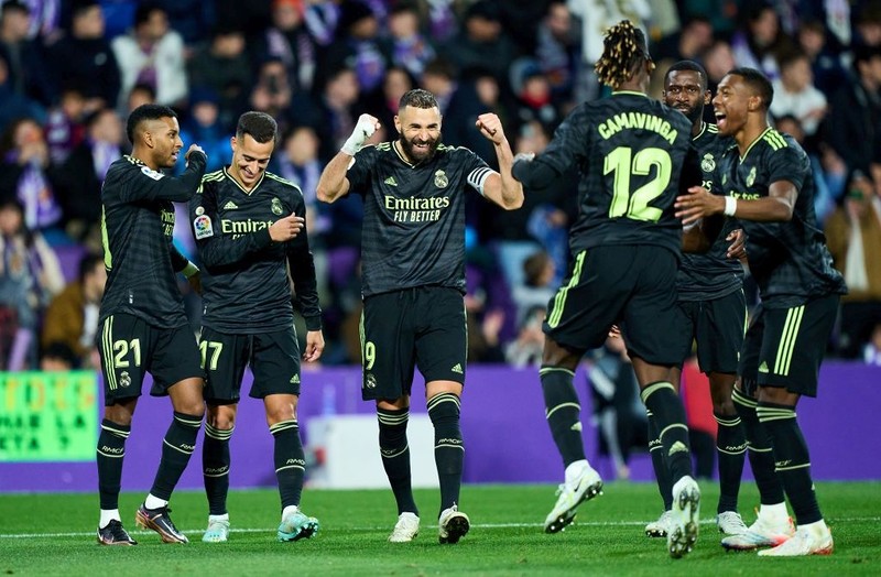 La Liga: Benzema's two goals, Real Madrid win in Valladolid