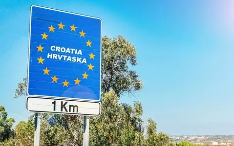 Croatia adopted the euro and joined the Schengen area