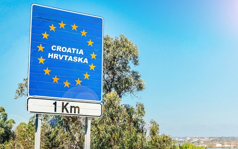 Croatia adopted the euro and joined the Schengen area