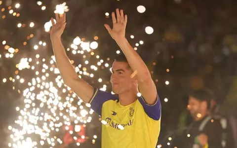 Cristiano Ronaldo presented by the Saudi club An-Nassr