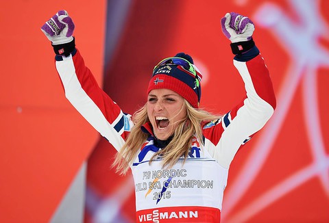 Cross-country skier Therese Johaug most popular in Norway