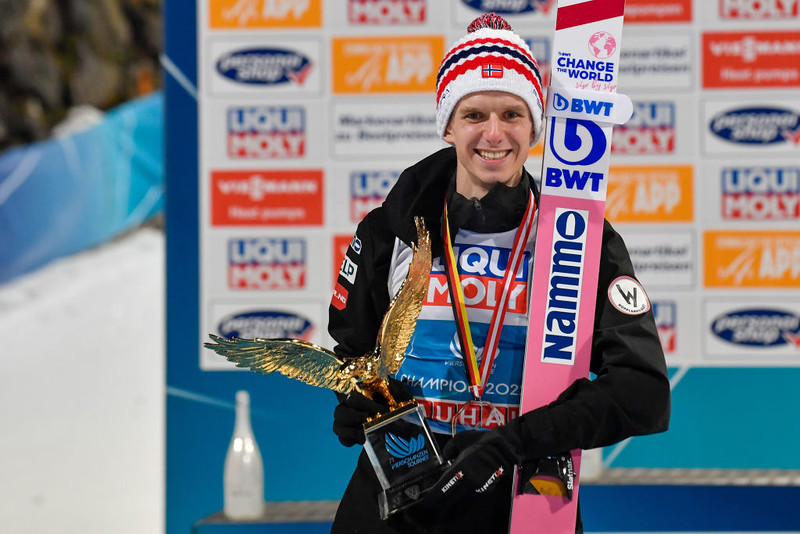Ski Jumping World Cup: Granerud's helmet too expensive for sponsors
