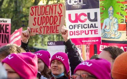 Strikes by university and civil servants were announced