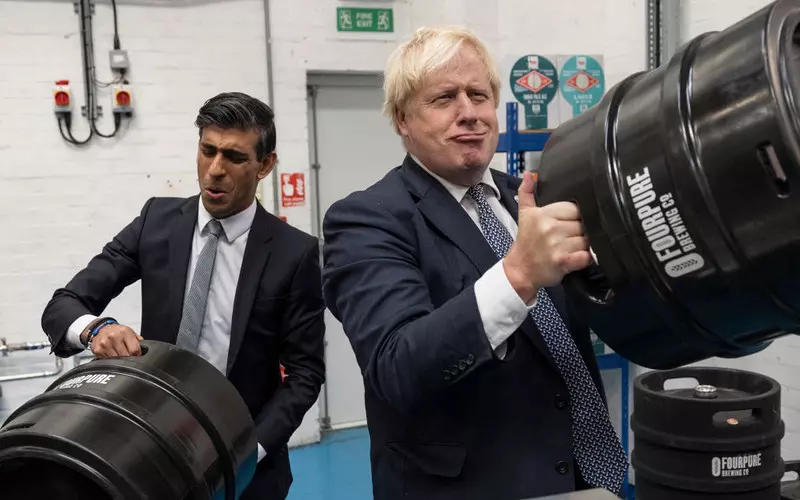 Brytyjskie media: Boris Johnson może zawrzeć polityczny układ z Sunakiem