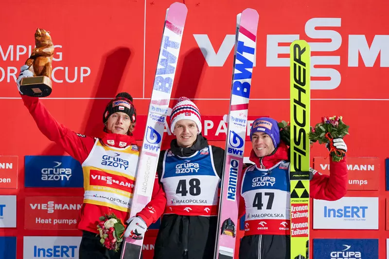 World Cup in ski jumping: Kubacki second in Zakopane, Granerud wins