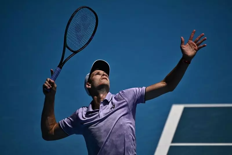Australian Open: Hurkacz's rapid advance to the second round
