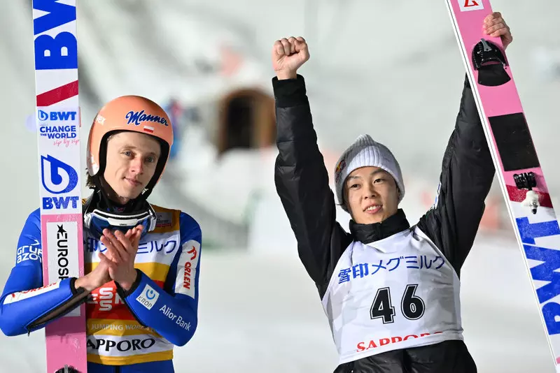 World Cup in ski jumping: Kubacki takes the second place, Kobayashi wins in Sapporo