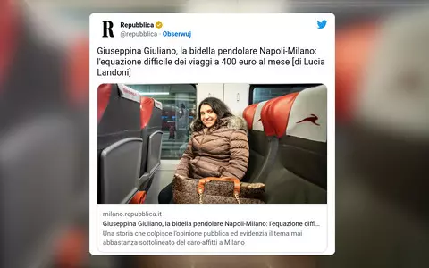 Italy: Record-breaking commuter travels 770 km twice a day