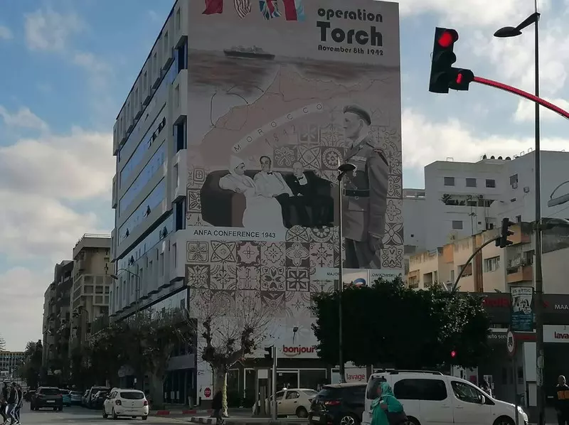 Maroko: Odsłonięto mural poświęcony asowi polskiego wywiadu z II wojny światowej
