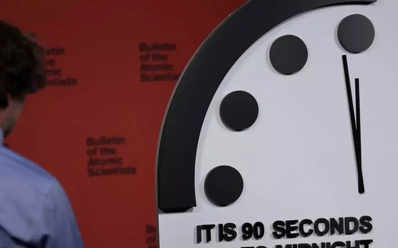 Zegar Zagłady: Ludzkości zostało jeszcze tylko 90 sekund do samozagłady