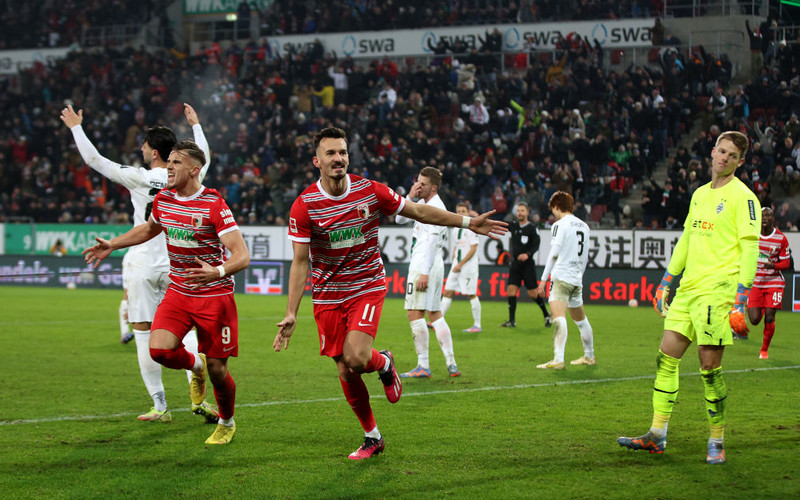 Liga niemiecka: Augsburg pokonał Borussię Moenchengladbach, czyste konto Gikiewicza