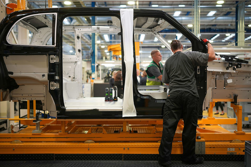 Poziom produkcji samochodów w UK najniższy od 66 lat
