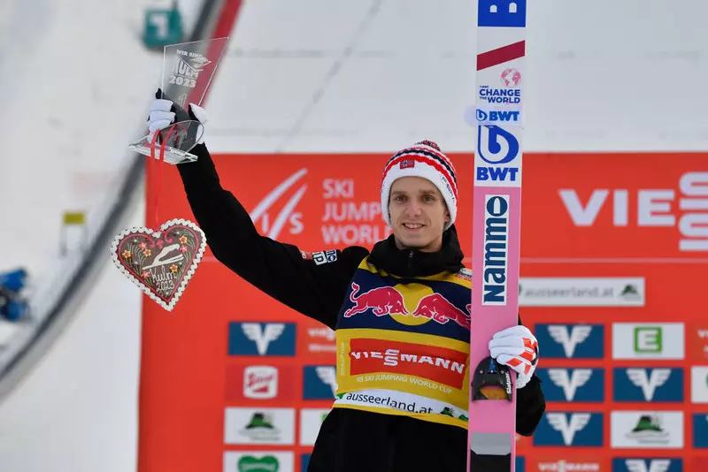 World Cup in ski jumping: Zyla sixth in Bad Mitterndorf, won by Granerud