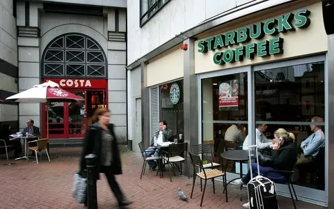 Costa cappuccinos deliver nearly five times as much caffeine as Starbucks ones