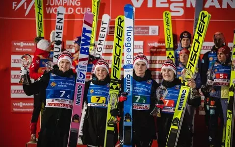 PŚ w skokach: Norwegowie wygrali konkurs drużyn mieszanych w Willingen