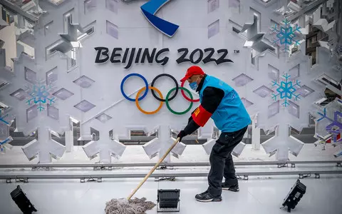 The final work on a documentary about the Winter Olympics in Beijing is underway
