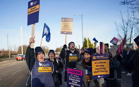 NHS faces worst day of disruption as nurses and ambulance staff in England strike