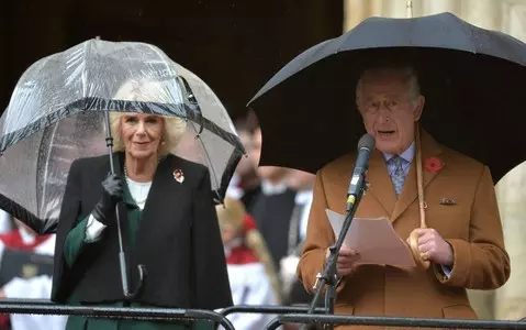 King Charles III accidentally showed that he was wearing socks with holes