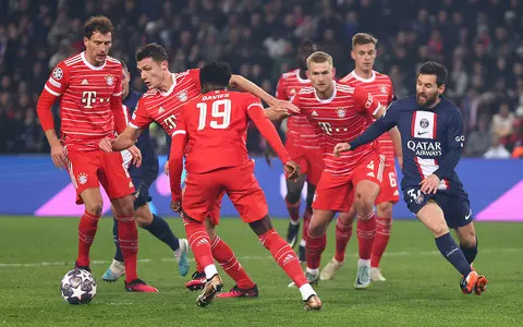 Champions League: Bayern won against PSG in the first match of the 1/8 finals