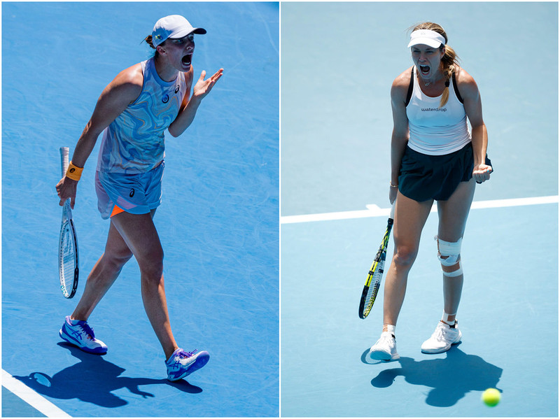 Turniej WTA w Dausze: Collins rywalką Świątek w 1/8 finału