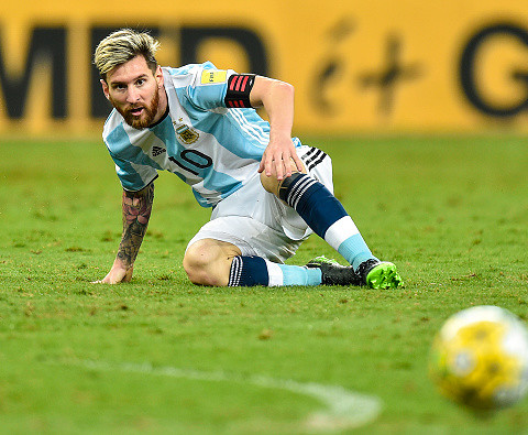 Lionel Messi and team-mates are at risk of missing out on a place in Russia 