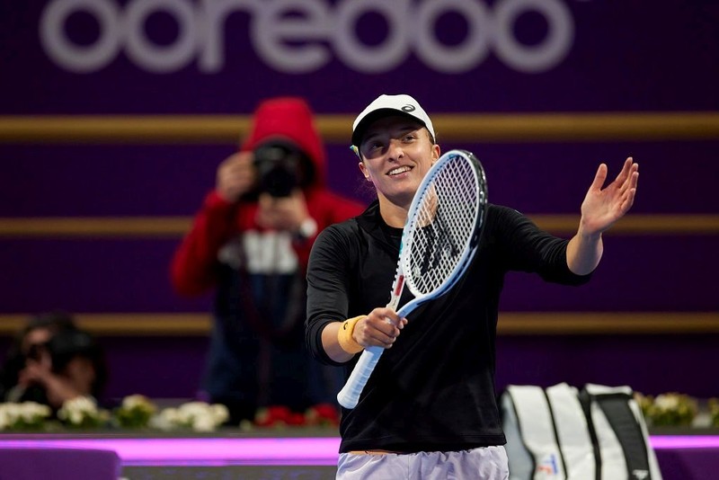 WTA tournament in Doha: SwiAtek advanced to the final